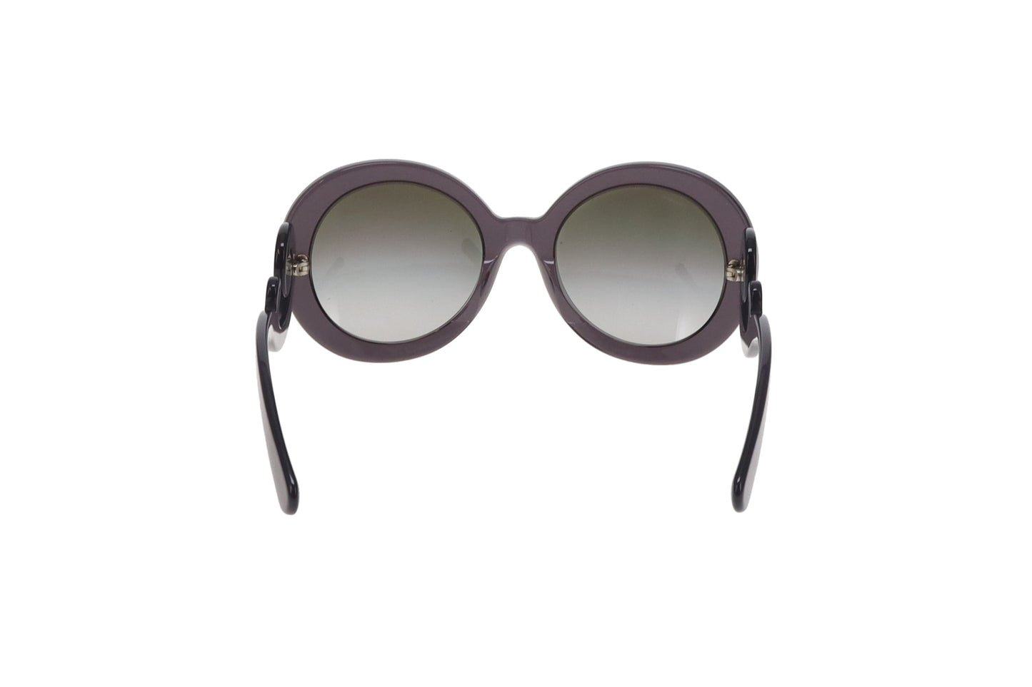 Prada SPR27N Round Swirl Arm Sunglasses