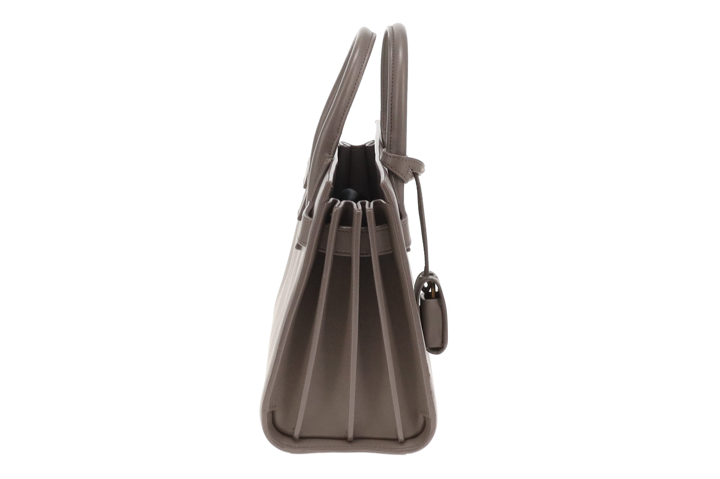 Saint Laurent Grey Smooth Nano Sac De Jour