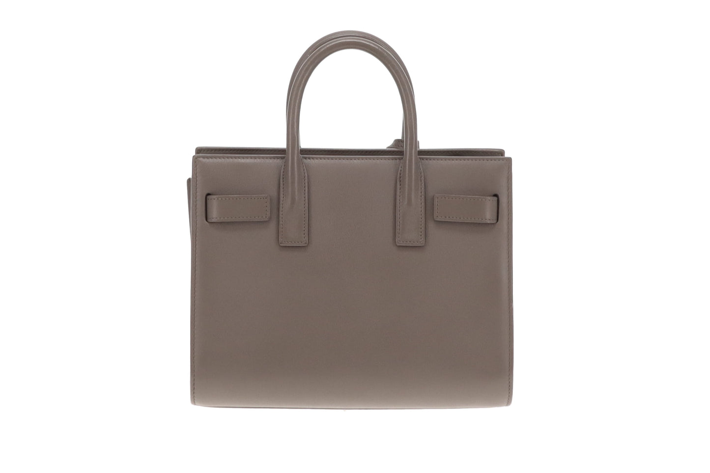 Saint Laurent Grey Smooth Nano Sac De Jour
