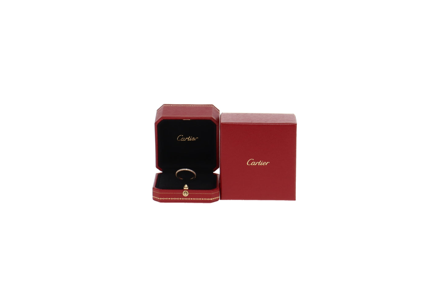 Cartier 18 Carat Gold Étincelle De Cartier Wedding Ring 0.47 Carat Diamond Weight (Size 61)