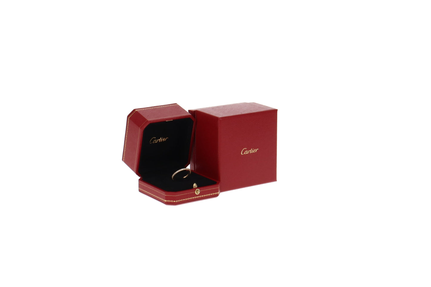 Cartier 18 Carat Gold Étincelle De Cartier Wedding Ring 0.47 Carat Diamond Weight (Size 61)