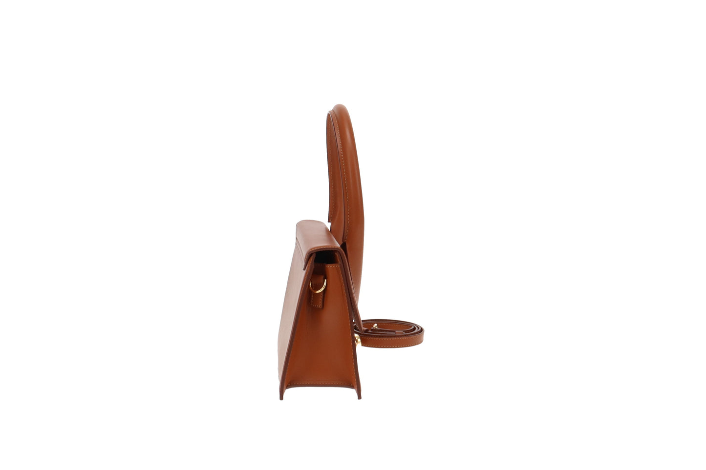 Jacquemus Light Brown Leather Le Grand Chiquito with Strap