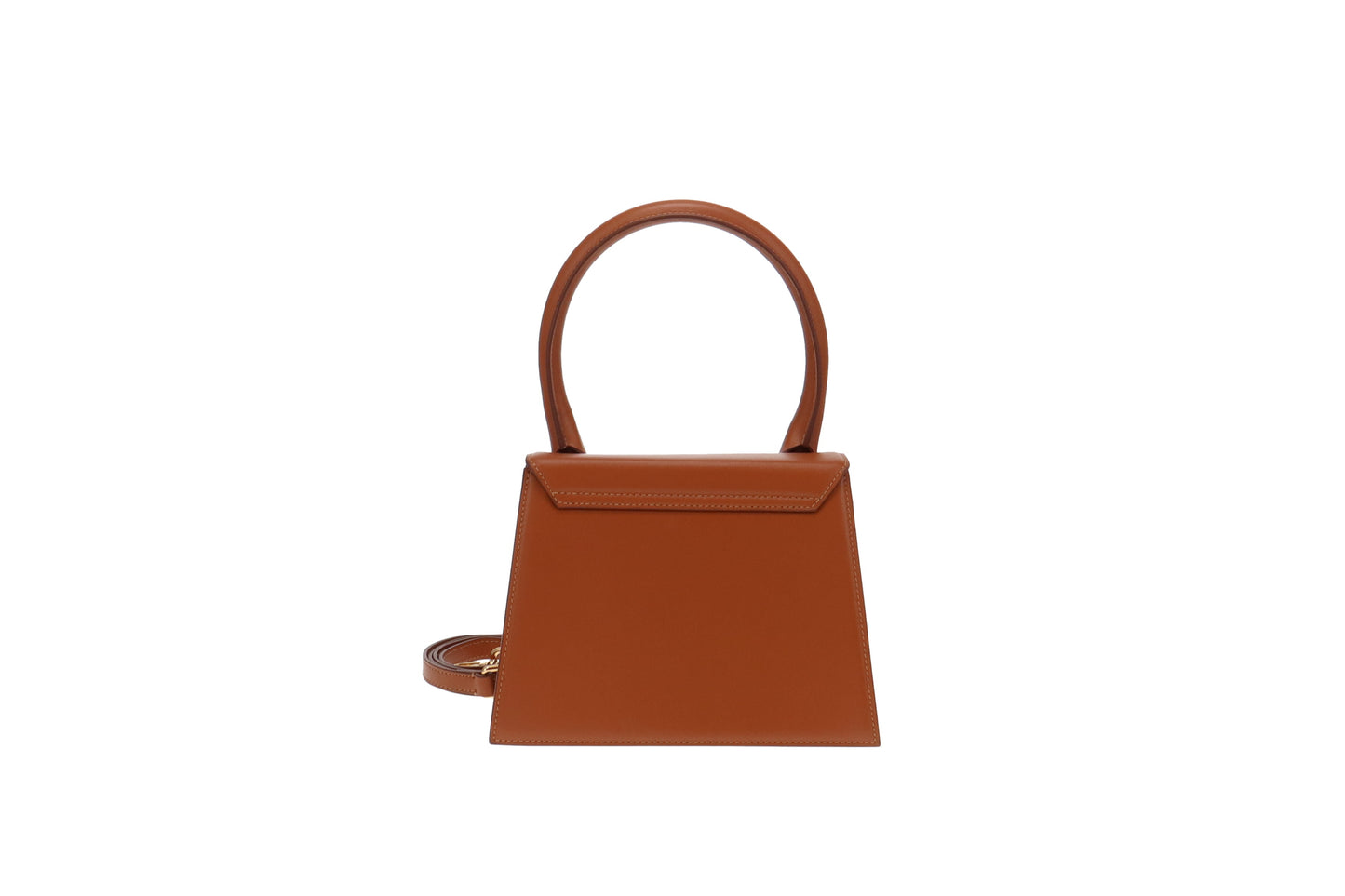 Jacquemus Light Brown Leather Le Grand Chiquito with Strap