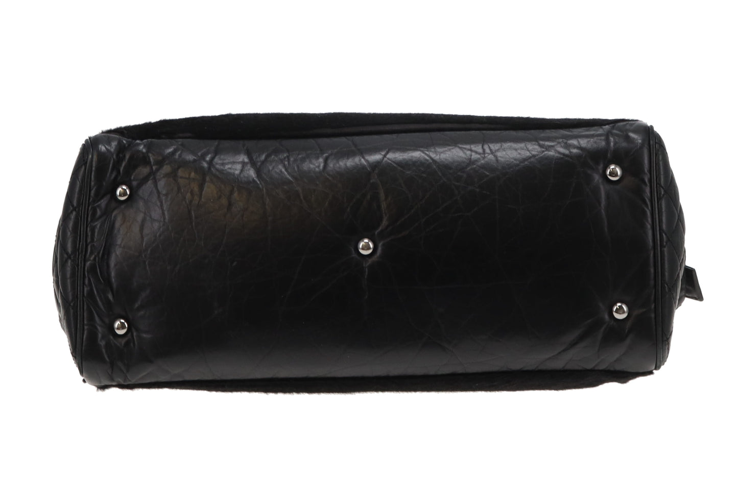 Chanel Mademoiselle Shoulder Bag Vintage Leather and Pony Hair 2005/06