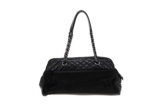 Chanel Mademoiselle Shoulder Bag Vintage Leather and Pony Hair 2005/06