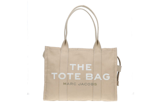 Marc Jacobs The Tote Bag Large Beige Canvas