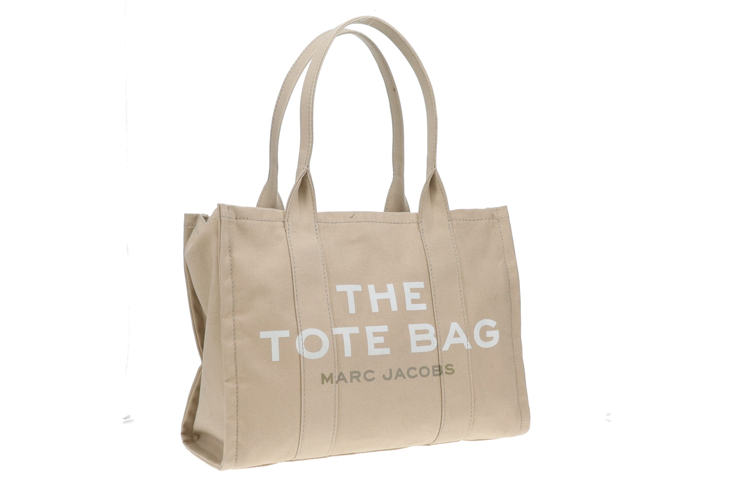 Marc Jacobs The Tote Bag Large Beige Canvas