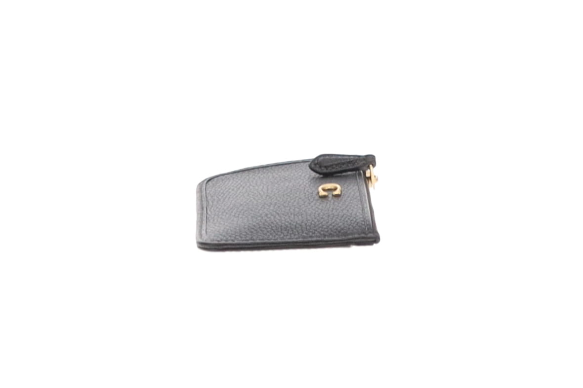 Coach Leather ID Holder Black