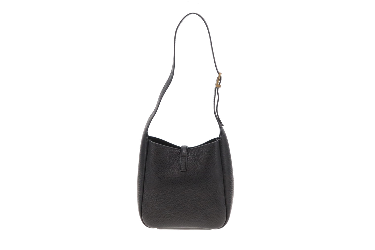 Saint Laurent Le 5 à 7 Supple Baby Black Leather GHW 2024