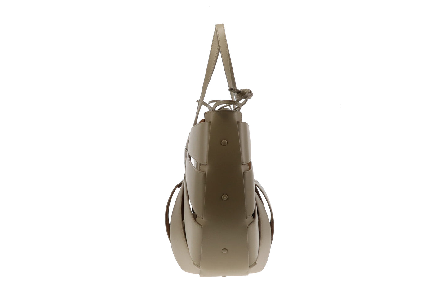 Bottega Veneta The Shell Bag XL Grey Taupe Calfskin