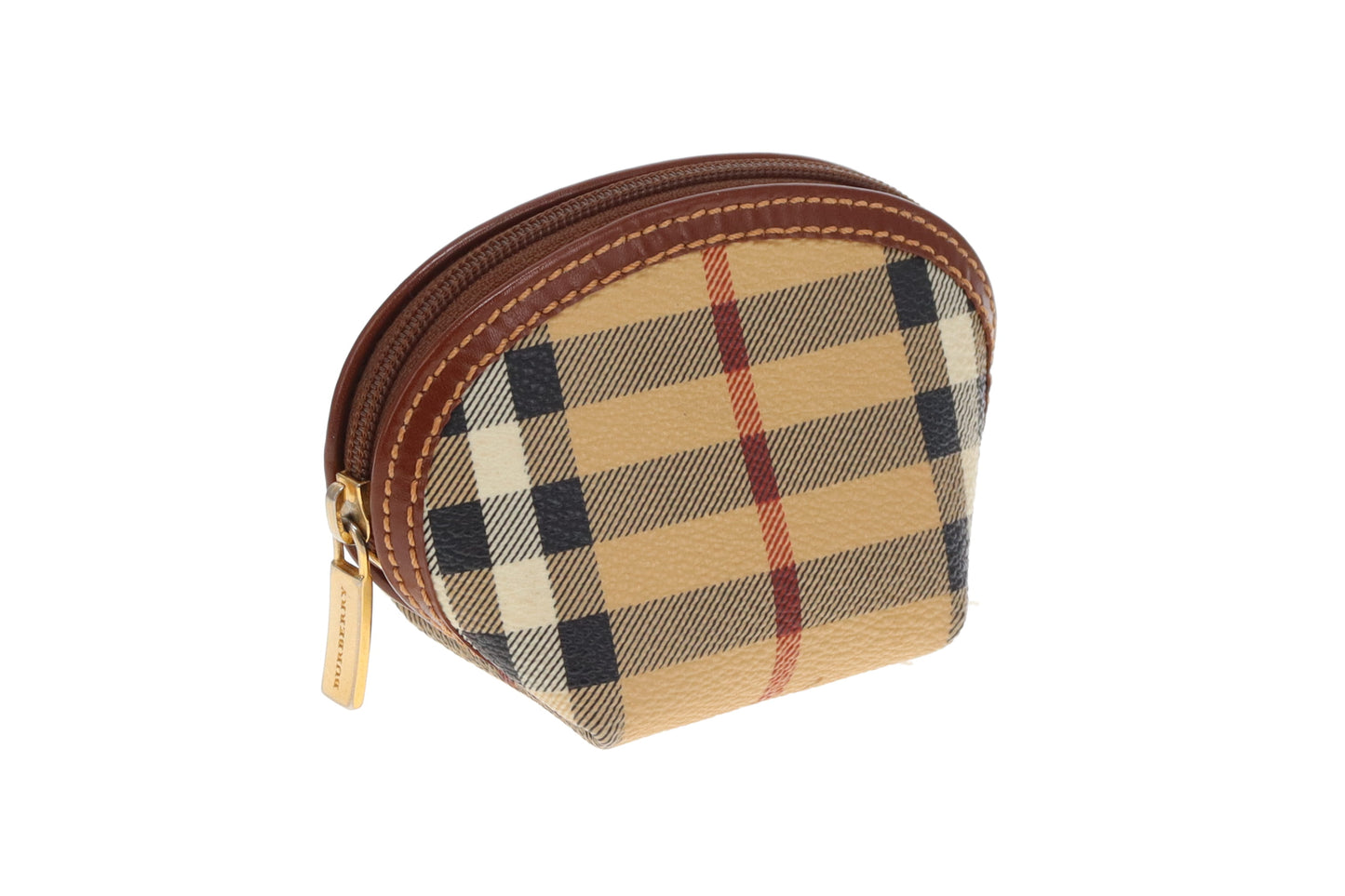 Burberry Horseferry Check Small Zipped Coin Pouch