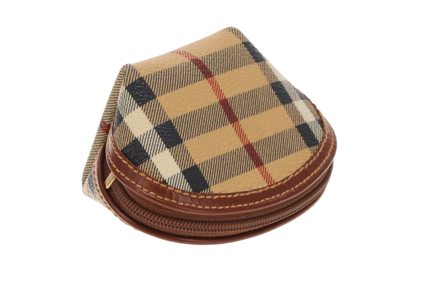Burberry Horseferry Check Small Zipped Coin Pouch