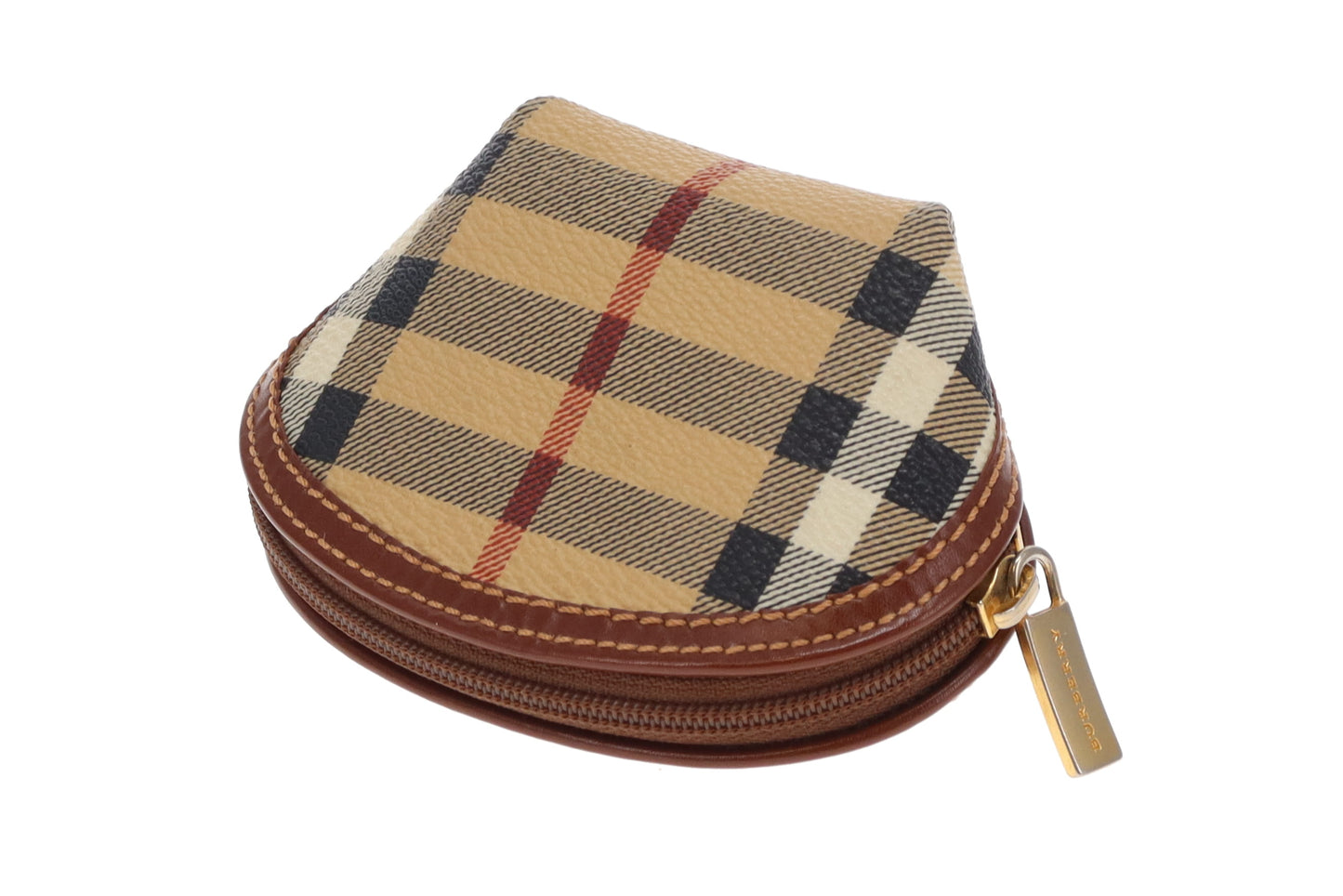 Burberry Horseferry Check Small Zipped Coin Pouch