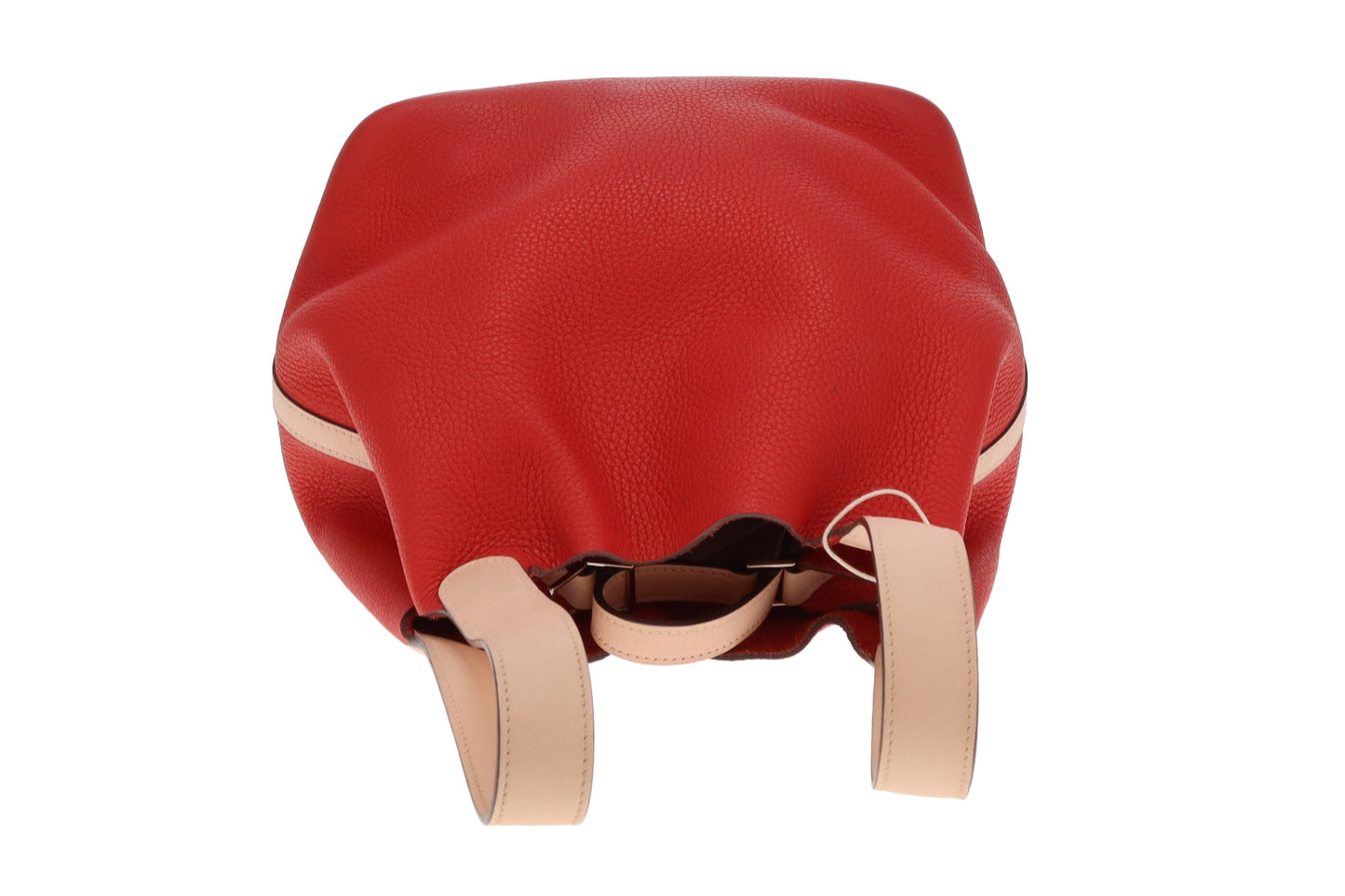 Hermes Picotin Lock 22 Taurillon Clemence & Swift Eclat MM Rouge Tomate & Rose Eglantine