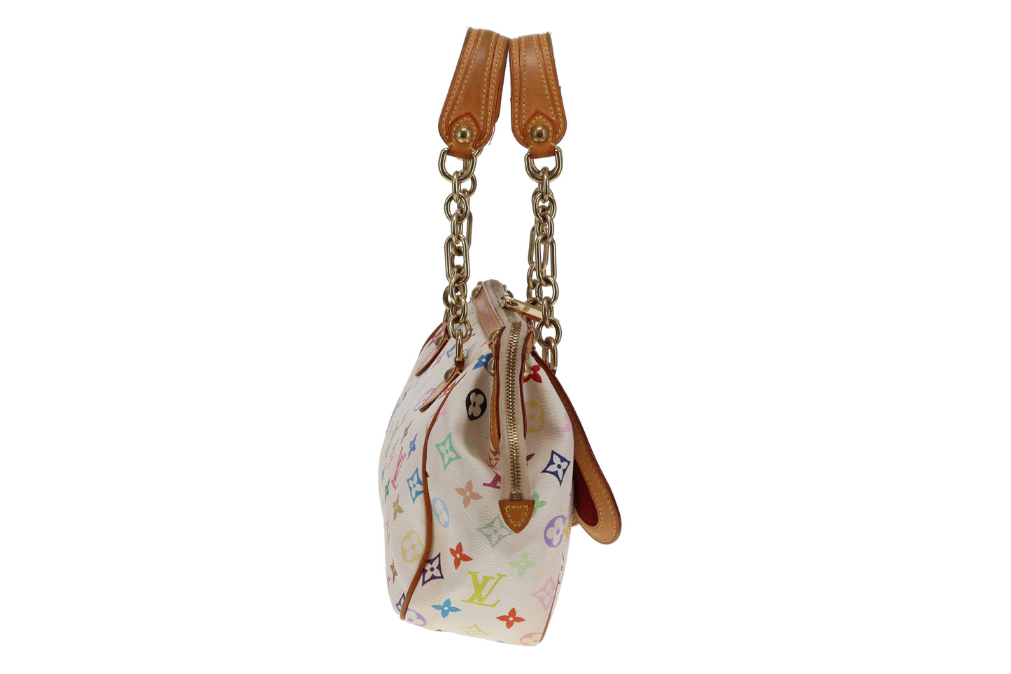 Louis Vuitton Gracie MM White Multicolour Vintage LM1014