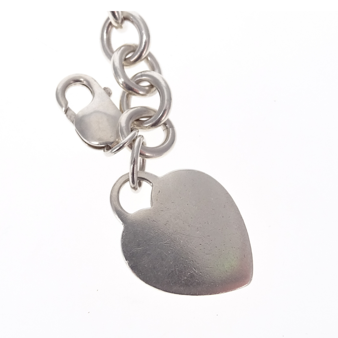 Tiffany & Co Heart Tag Bracelet Sterling Silver 925 SS