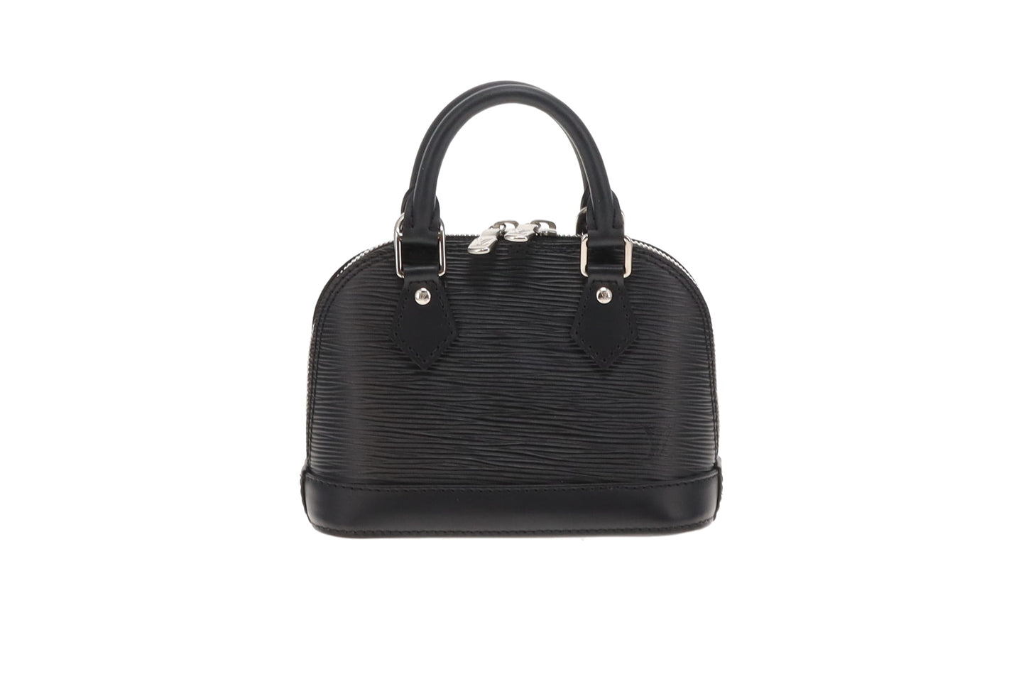 Louis Vuitton Noir Epi Leather Nano Alma with Strap