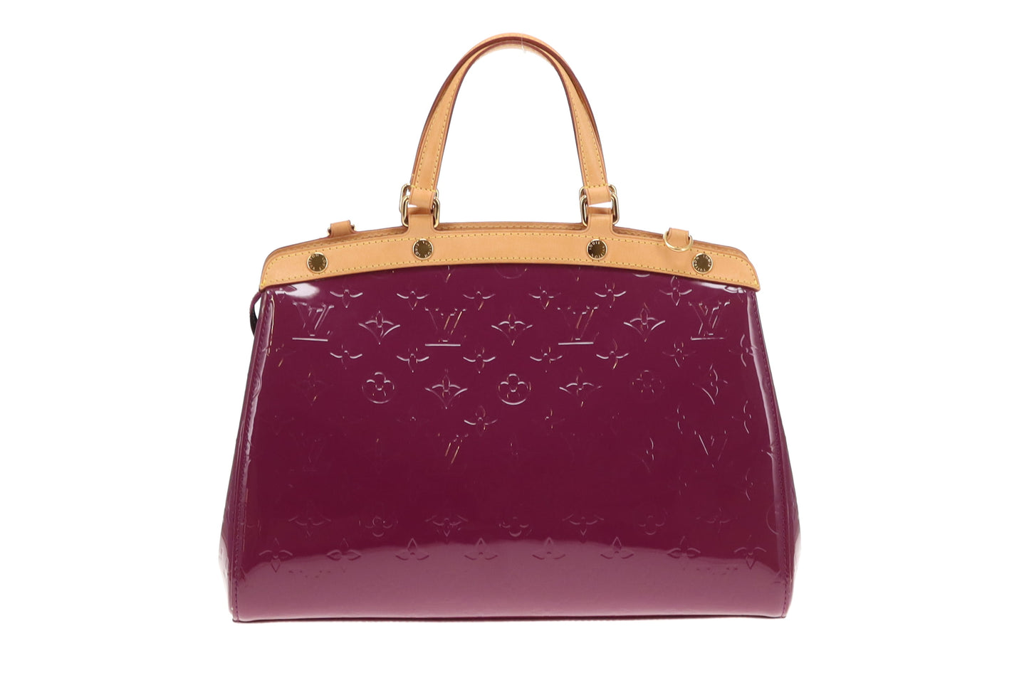 Louis Vuitton MM Brea Vernis Amethyst