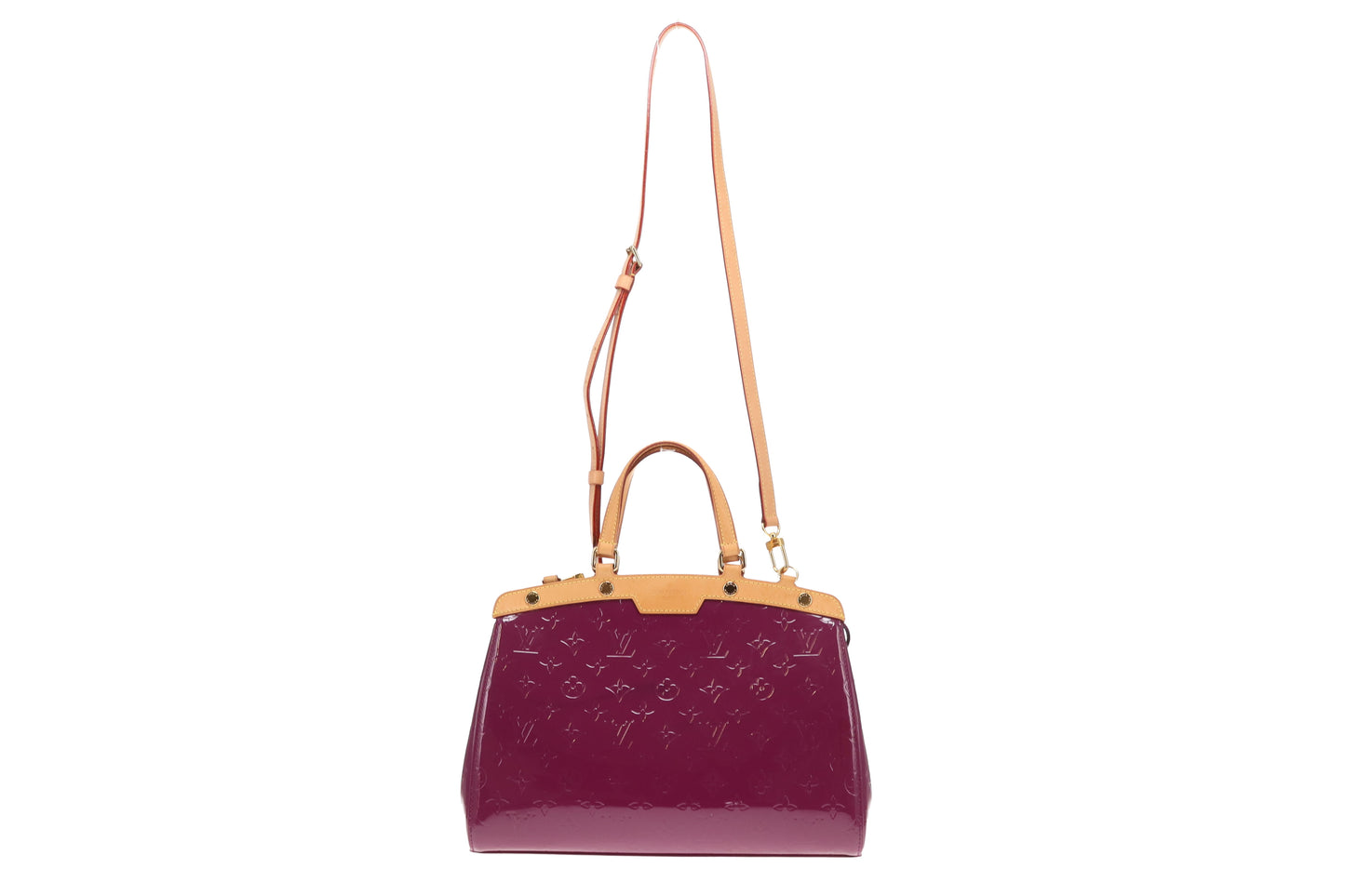 Louis Vuitton MM Brea Vernis Amethyst