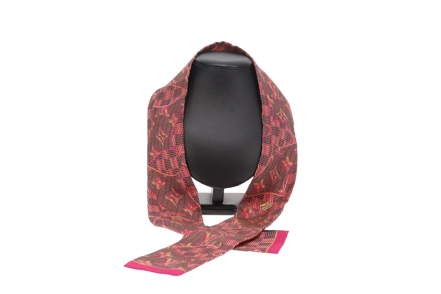 Louis Vuitton Bandeau Damier Pop 100% Silk