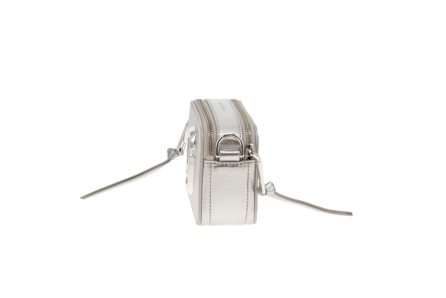Marc Jacobs The Snapshot Metallic Silver Crossbody SH