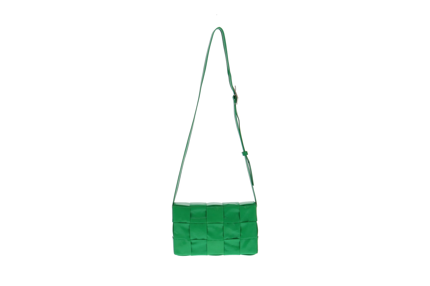 Bottega Veneta Parakeet Intreccio Small Cassette Crossbody