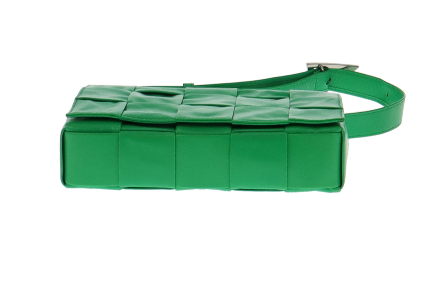 Bottega Veneta Parakeet Intreccio Small Cassette Crossbody