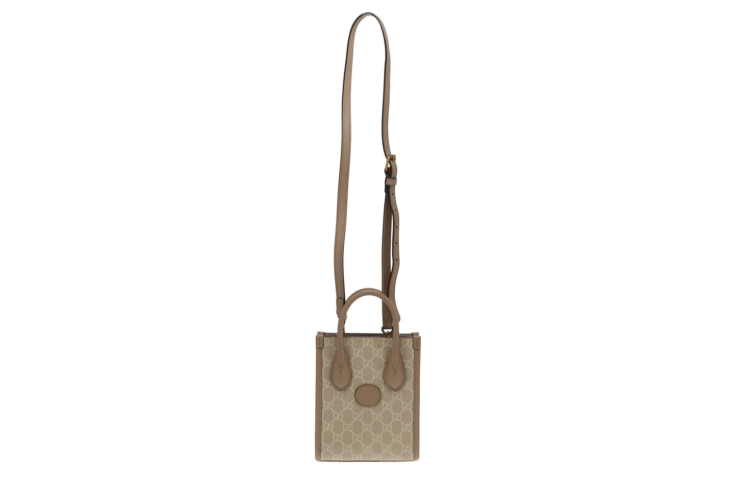 Gucci GG Supreme with Interlocking G Mini Tote Bag