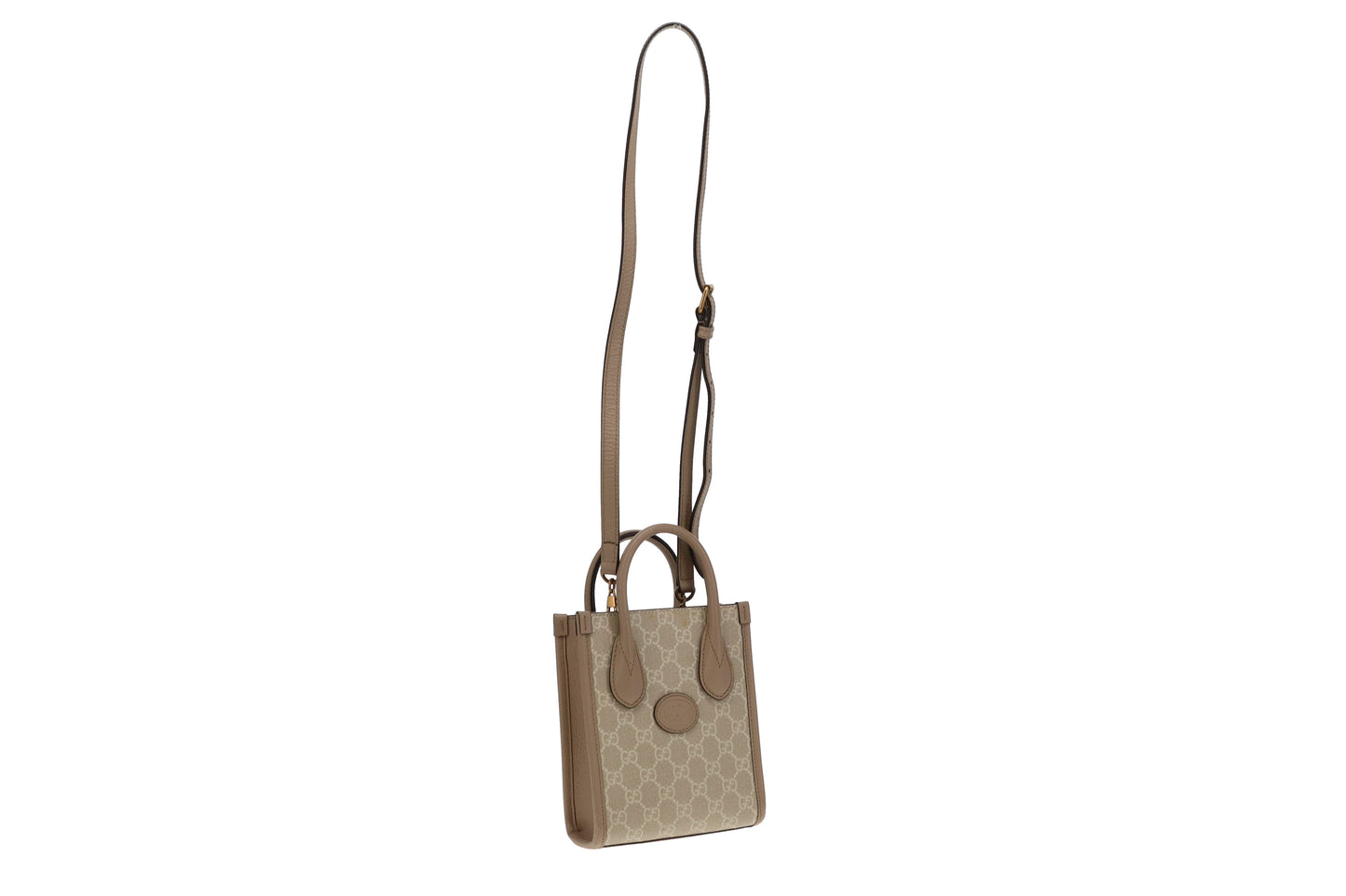Gucci GG Supreme with Interlocking G Mini Tote Bag