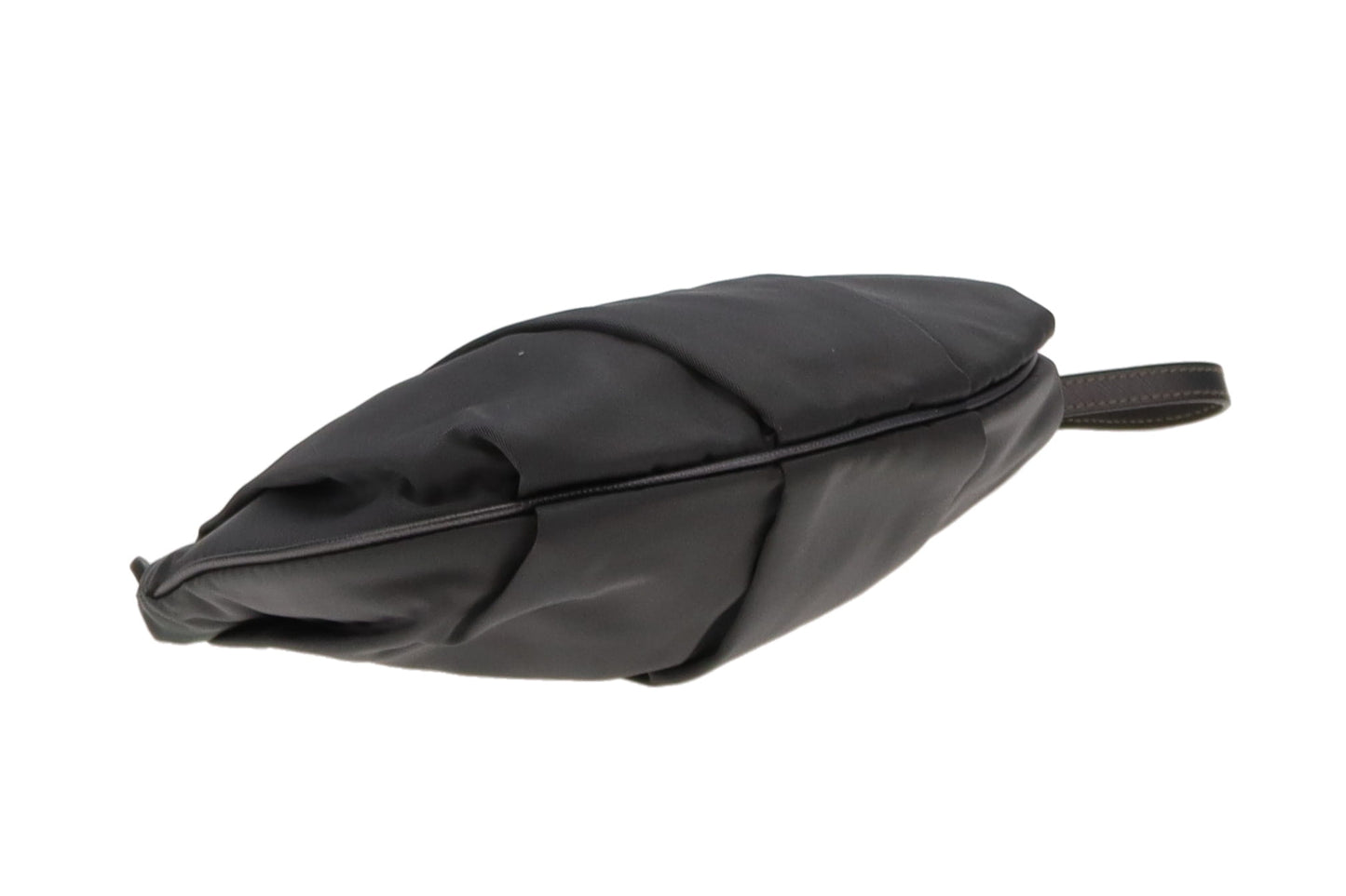 Prada Grey Nylon Vintage Clutch