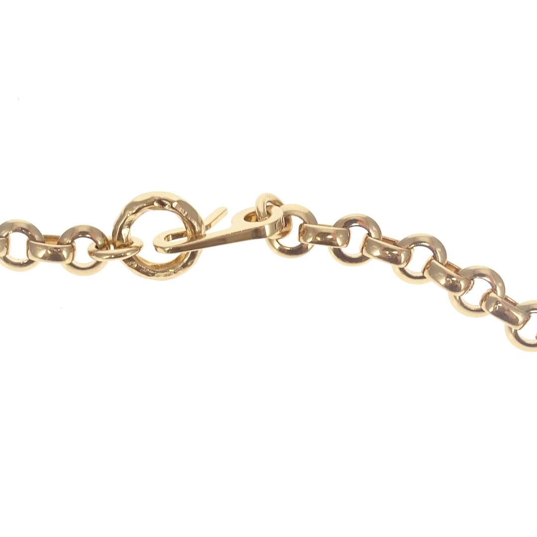 Chloe Script Logo Chain Belt Brass