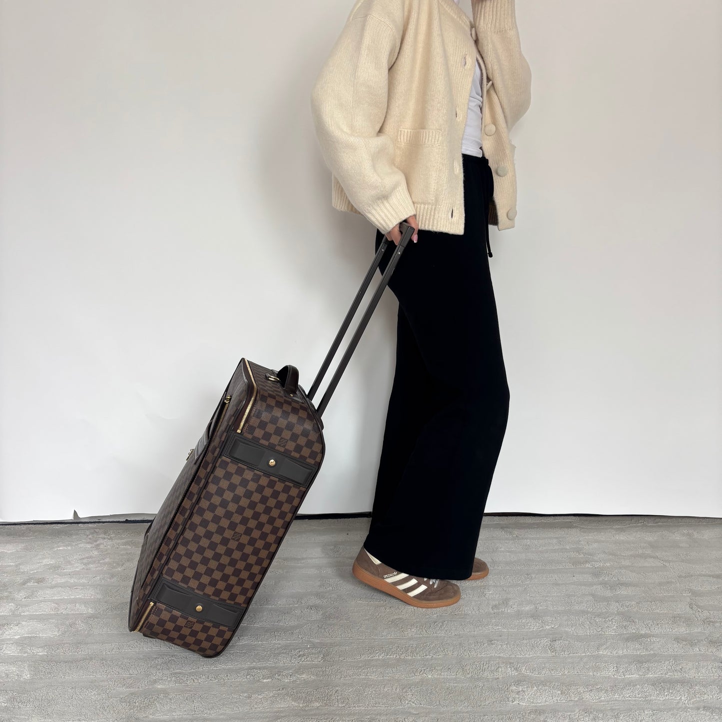 Louis Vuitton Pegase 55 Rolling Luggage Damier Ebene