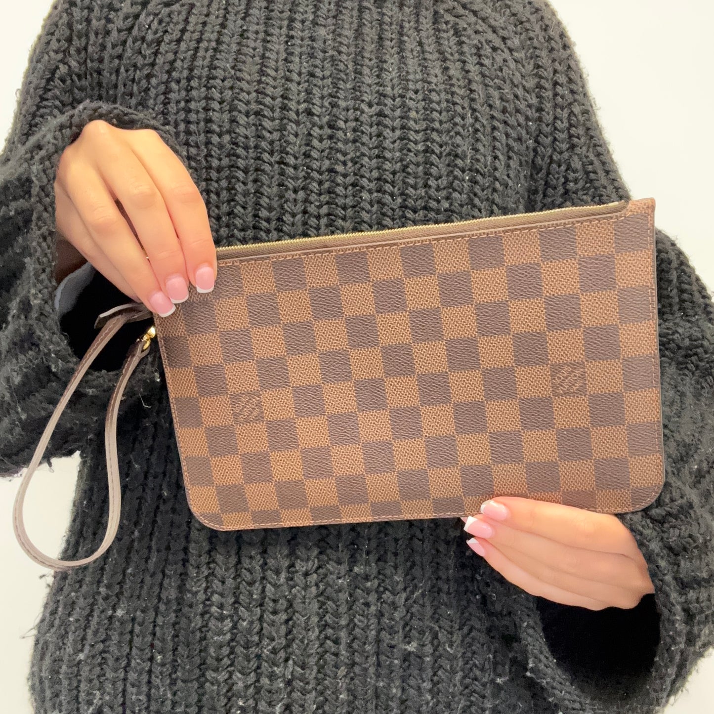 Louis Vuitton Neverfull Pochette Damier Ebene FL0157