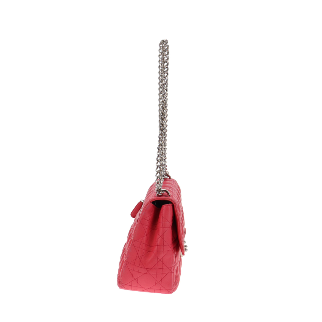 Dior Barbie Pink Lambskin Cannage Miss Dior Shoulder Bag