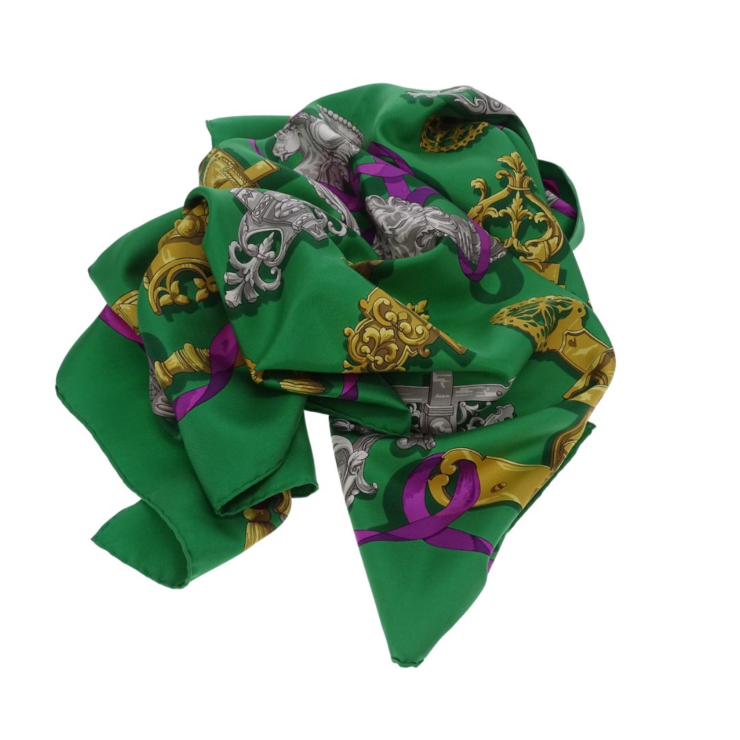 Hermes Ferronnerie Scarf 90 100% Silk