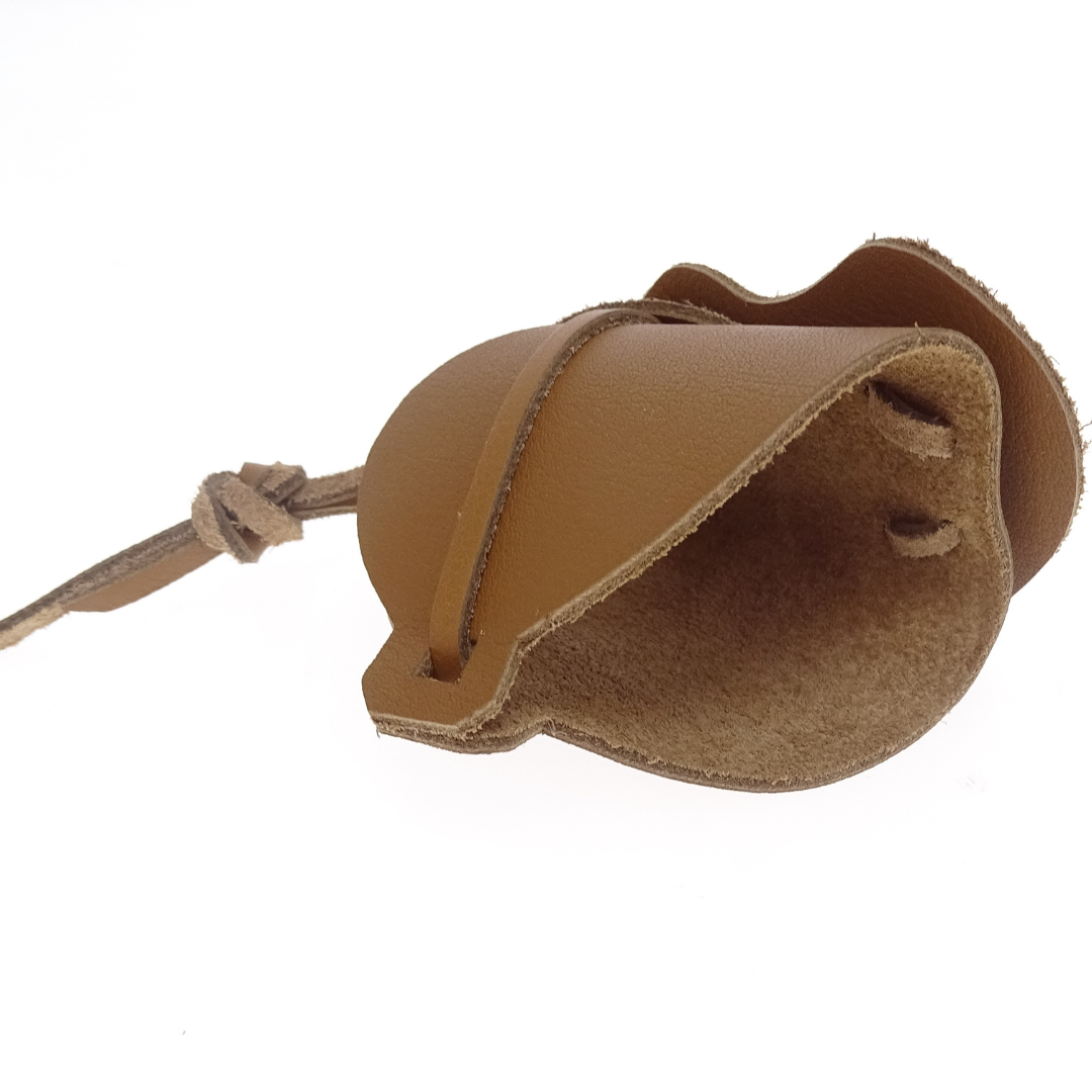 Hermes Milo Lambskin Leather La Selle Saddle Bag Charm (Self Assembly)