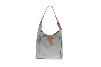 Hermes Vintage Blue Cotton Canvas Marwari PM