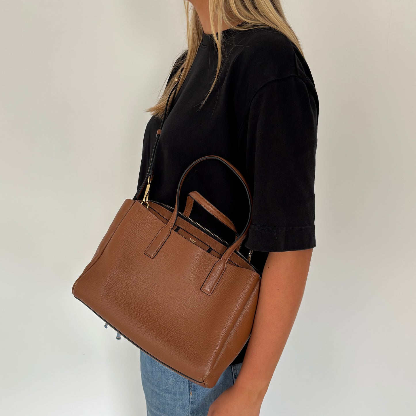 Marc Jacobs The Protégé Small Tote Brown