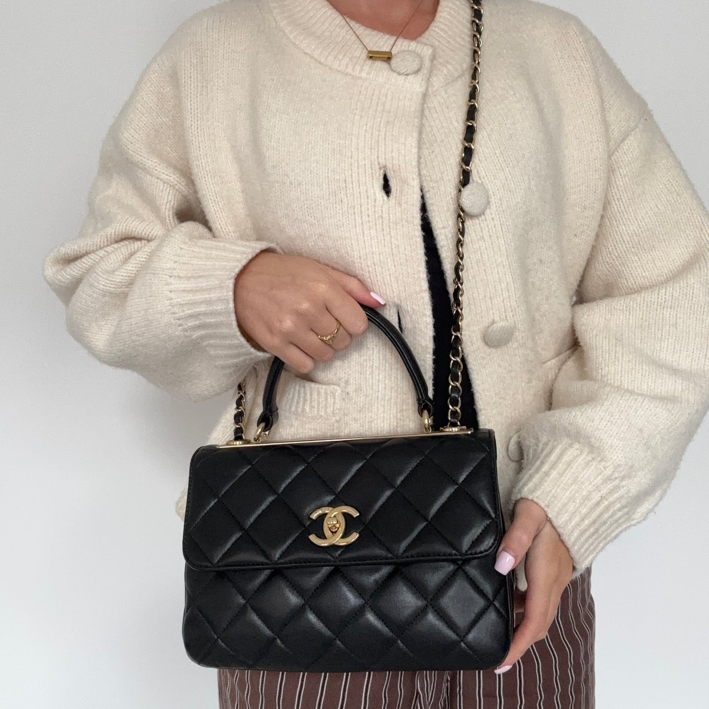 Chanel Black Small Trendy 2014/15