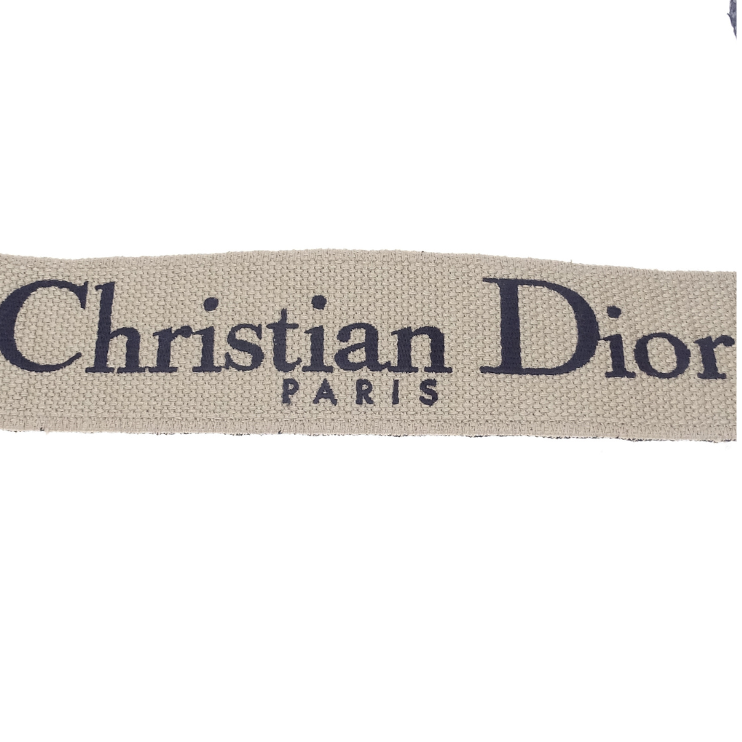 Dior Blue Oblique Shoulder Strap
