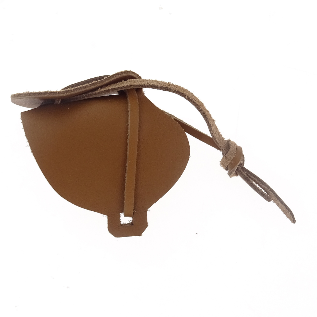 Hermes Milo Lambskin Leather La Selle Saddle Bag Charm (Self Assembly)