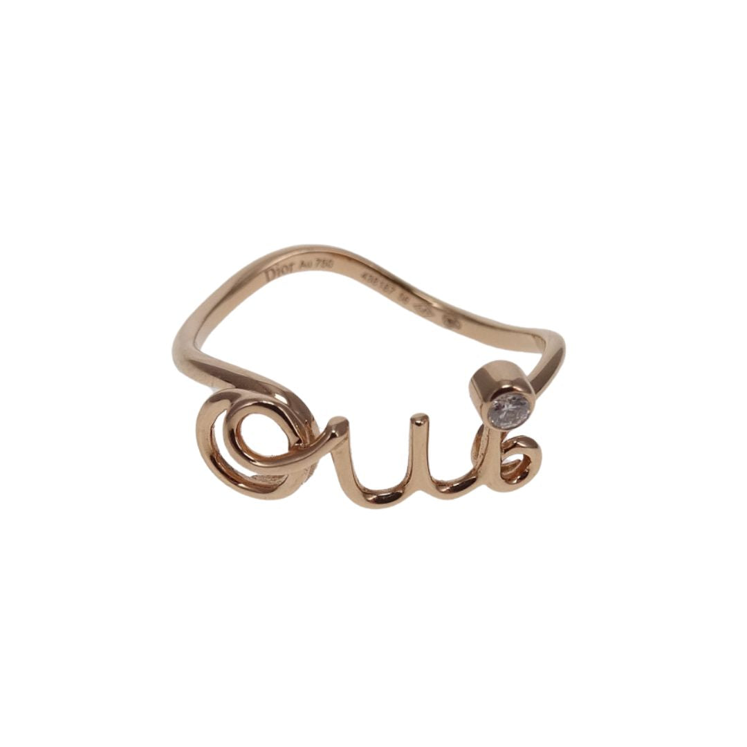 Dior ouiリング amourリング Dioramour Ring Yellow Gold and Diamond