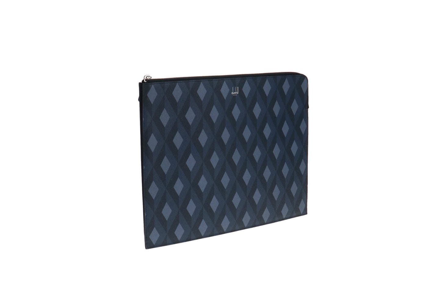 Dunhill Diamond Navy Blue Folio Case