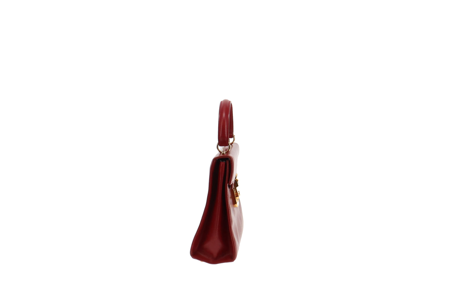 Gucci Vintage Kelly Lady Lock Bag Red