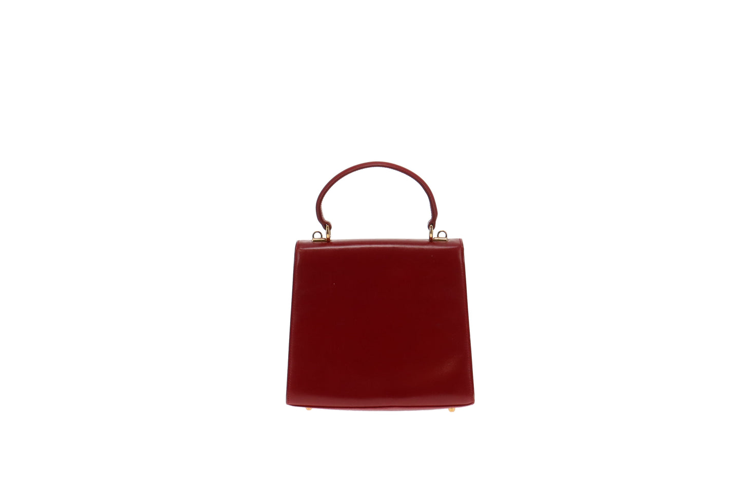 Gucci Vintage Kelly Lady Lock Bag Red