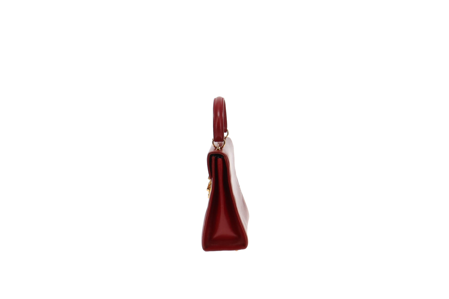 Gucci Vintage Kelly Lady Lock Bag Red