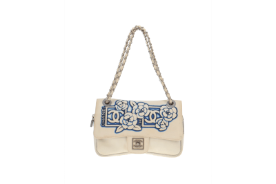 Chanel Camelia Sports Ligne Flap Bag Rare 2006