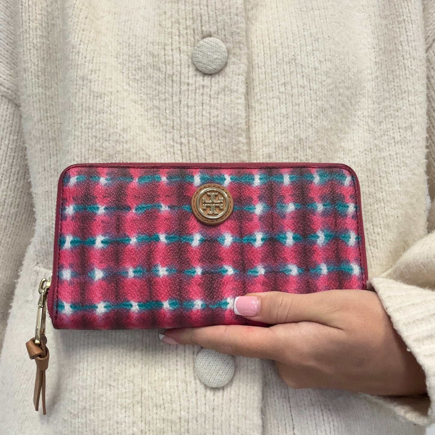 Tory Burch Tie Dye Effect Continental Wallet