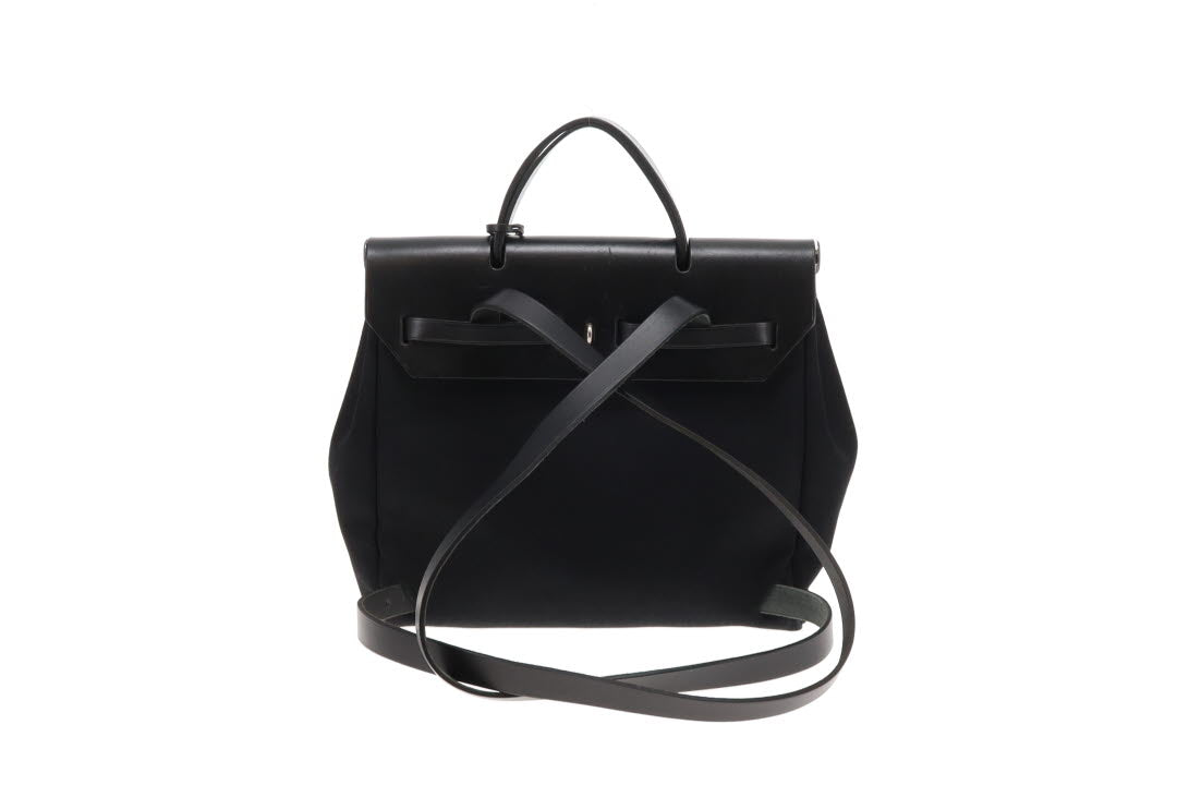Hermes Vintage Convertible Herbag 28 With Backpack 1999