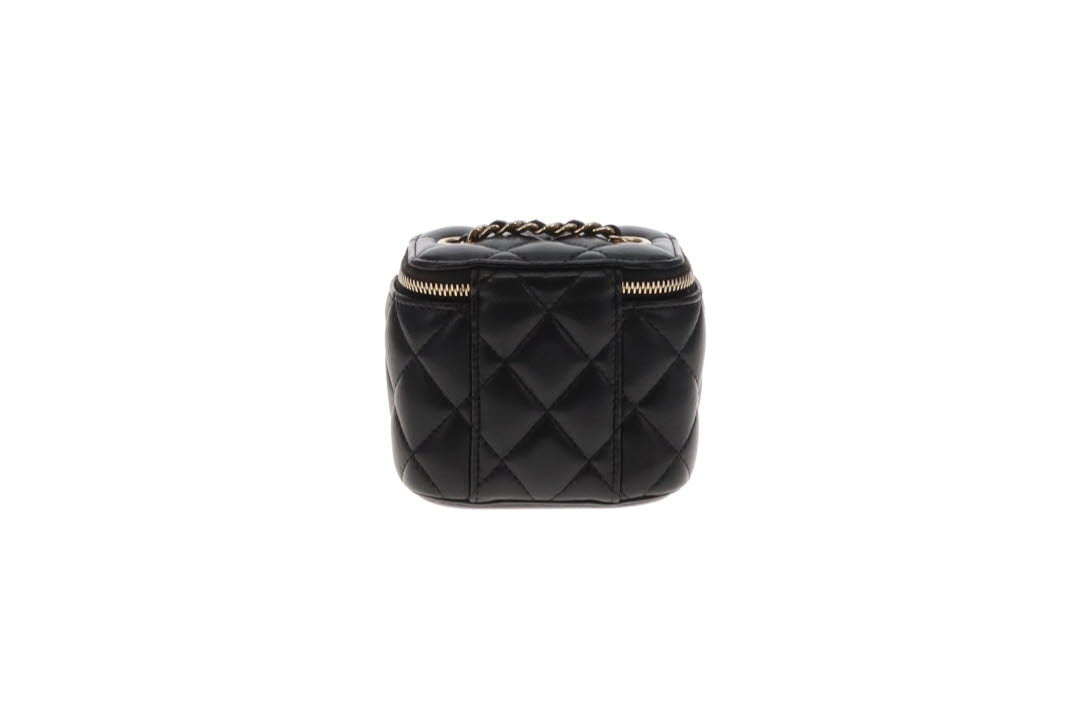 Chanel Vanity Mini Black Lambskin GHW 2020